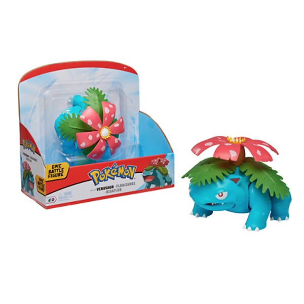 Pokemon Figura Articulable Jazwares Venusaur PokePeru Store