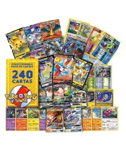 Lote 240 Cartas Al Azar Pokemon TCG