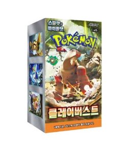 Pokemon TCG Clay Burst Booster Box Korean