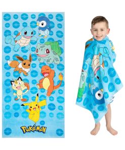 POKEMON TOALLA POKEMON KANTO BLUE