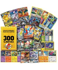 Lote 300 Cartas Al Azar Pokemon TCG