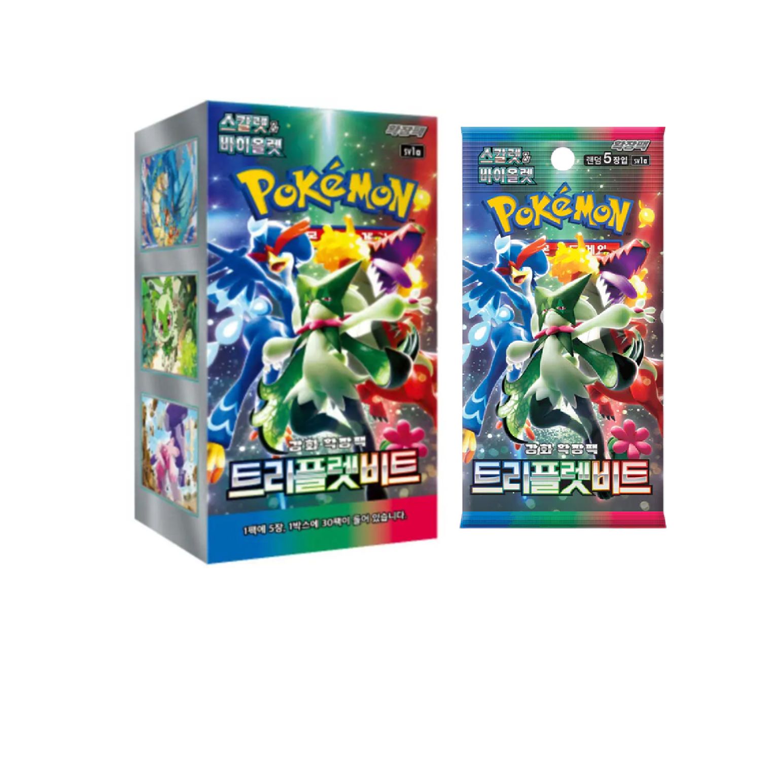 Pokemon TCG Triplet Beat Booster Box Korean Version 1