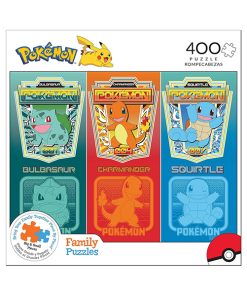 POKEMON ROMPECABEZA 400 PIEZAS RETRO STARTERS