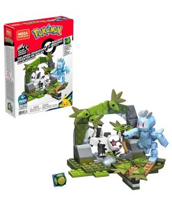 Mega Construx Pokemon Machop Vs. Galarian Zigzagoon