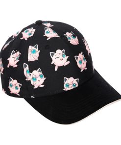 POKEMON GORRA Jigglypuff allover BLACK