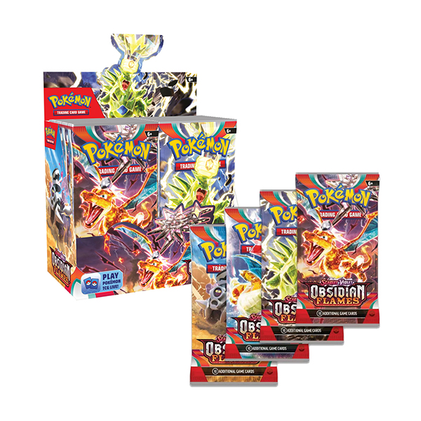 Pokemon Tcg Obsidian Flames Booster Caja en Ingles 1