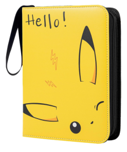 Pokemon Folder 4 Pocket 400 Cartas  Hello Pikachu
