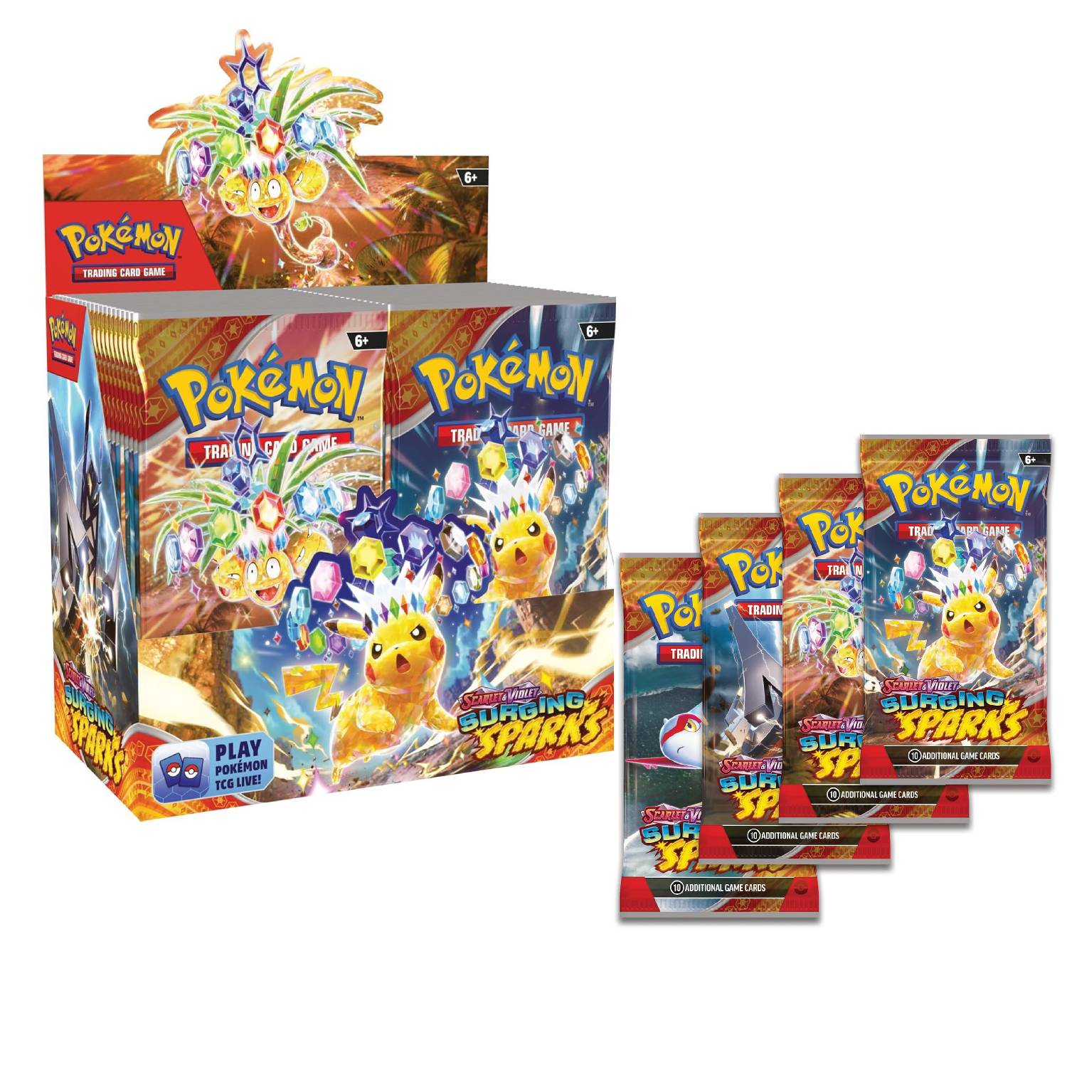 Pokemon TCG Surging Sparks Booster Display Box Ingles 1