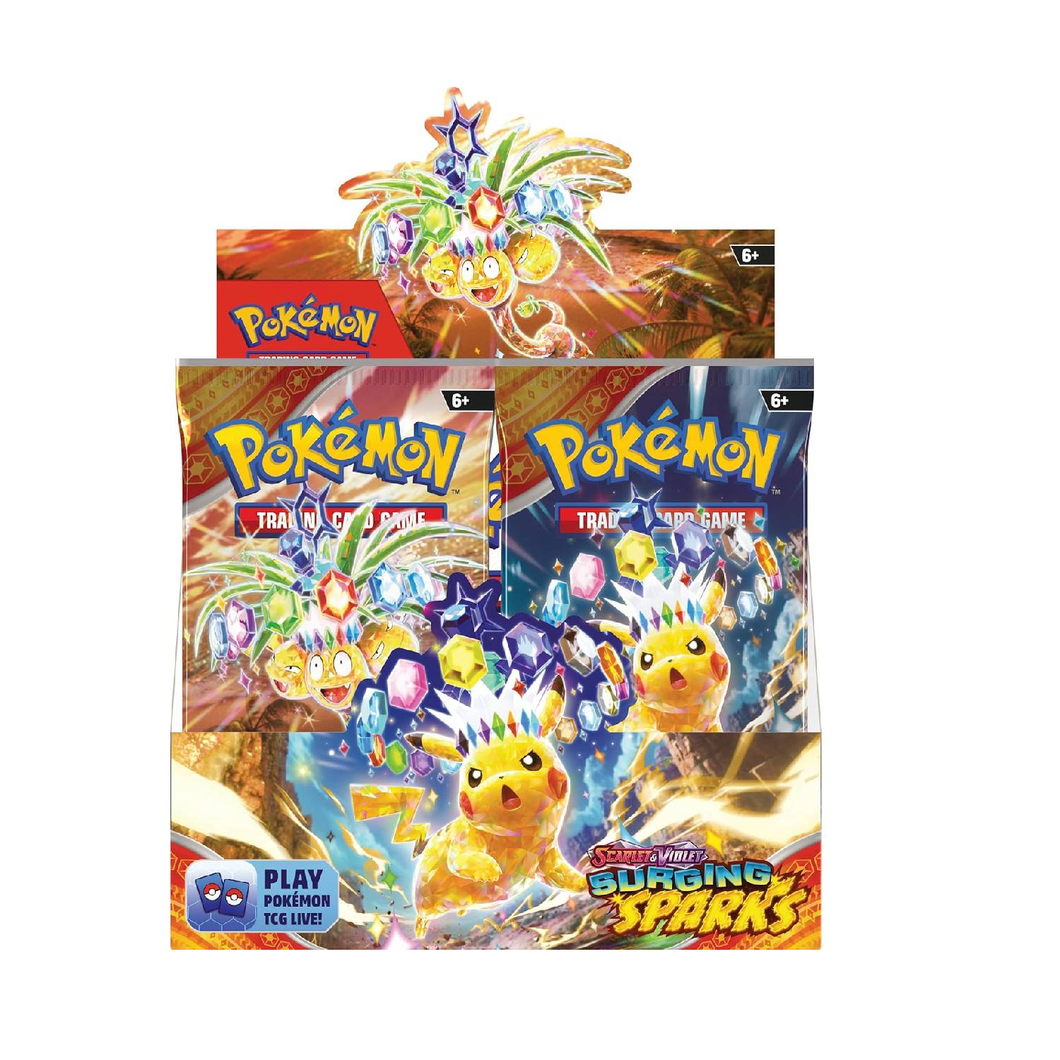 Pokemon TCG Surging Sparks Booster Display Box Ingles 3