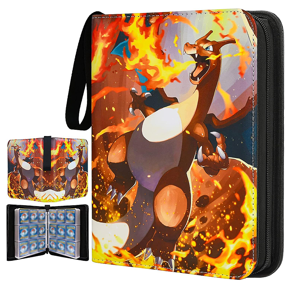 Pokemon Folder 9 Pocket Charizard 900 Cartas 1