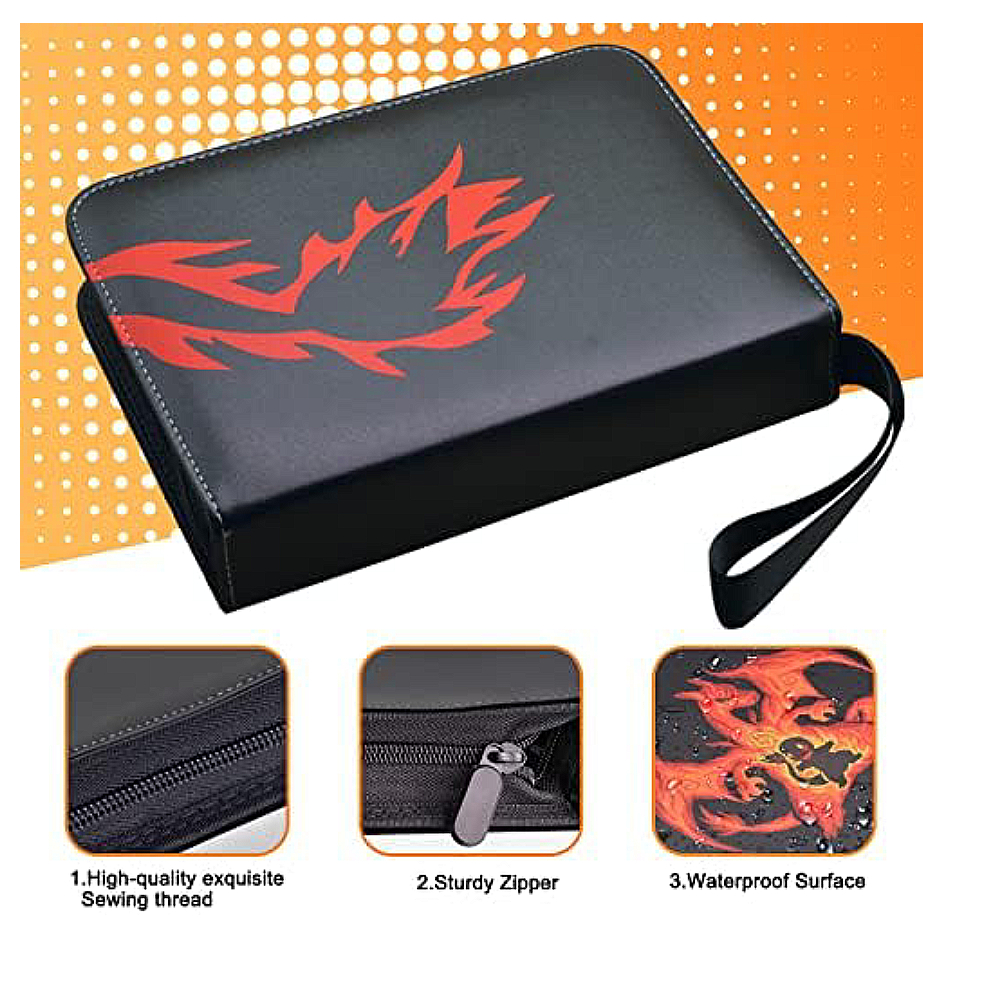 Pokemon Folder 9 Pocket Charizard Charmander 720 Cartas 3