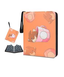 Pokemon Folder 9 Pocket Tematica Evee 900 Cartas