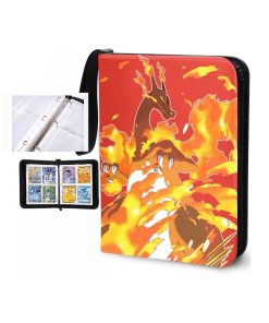Pokemon Folder 4 Pocket 440 Cartas Mega Charizard