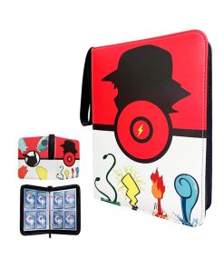 Pokemon Folder 4 Pocket 400 Cartas Ash Kanto Pikachu