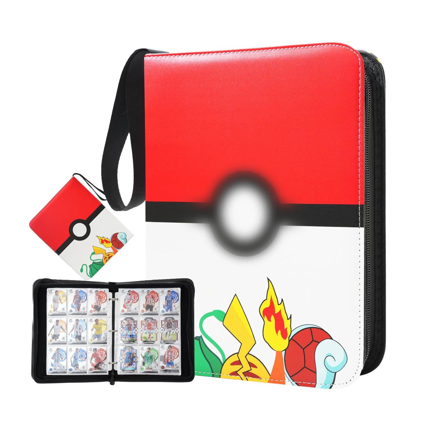 Pokemon Folder 9 Pocket Pokeball 900 Cartas 1