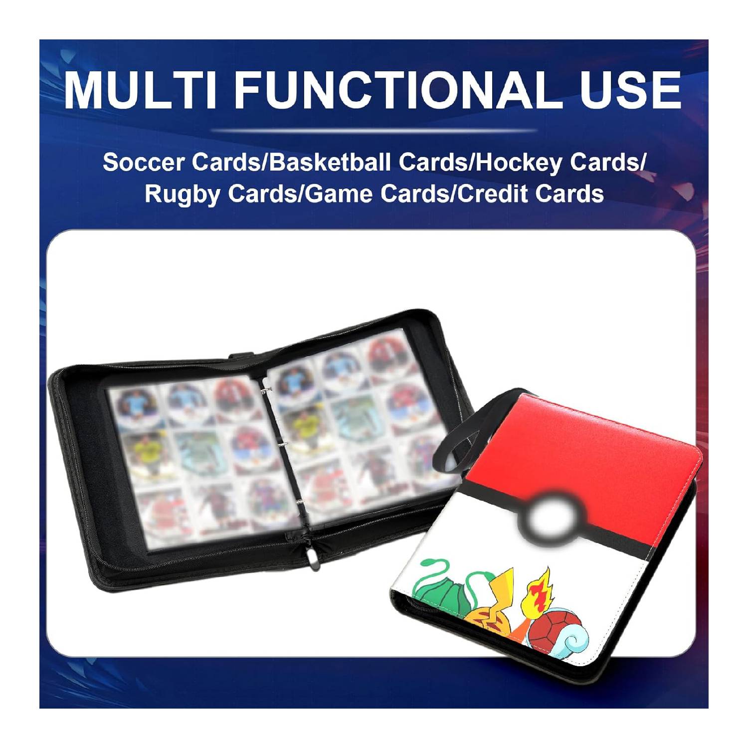 Pokemon Folder 9 Pocket Pokeball 900 Cartas 2