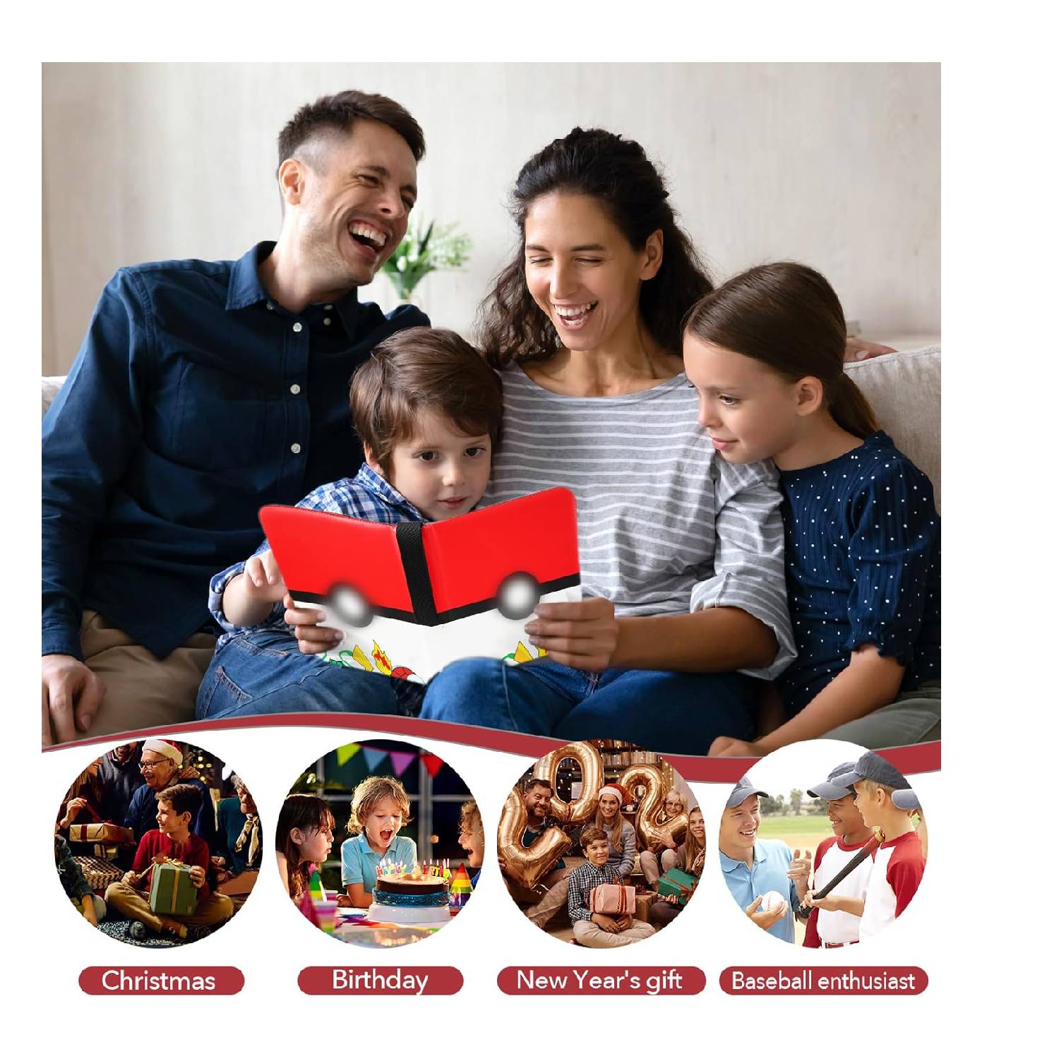 Pokemon Folder 9 Pocket Pokeball 900 Cartas 5