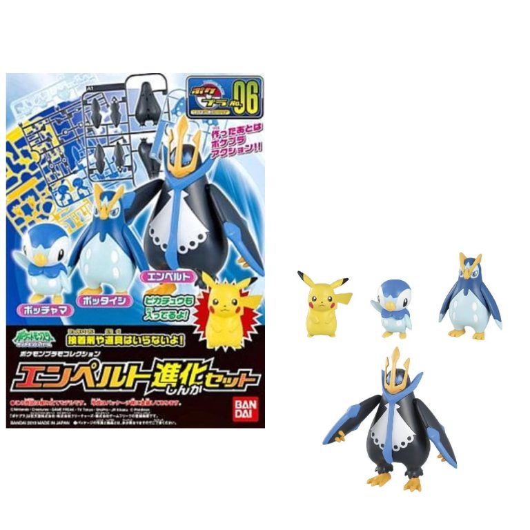 Bandai Spirits Model Kit Pokemon Set De Empoleon Evolucion – PokePeru Store