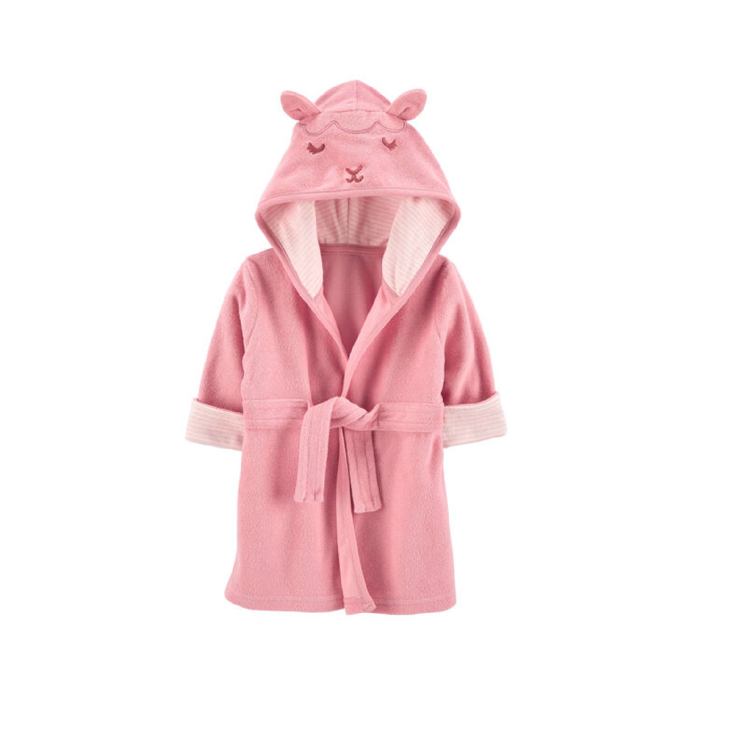 Bata de rizo con capucha de cordero bebé Carter's Talla 0-9 Meses 1