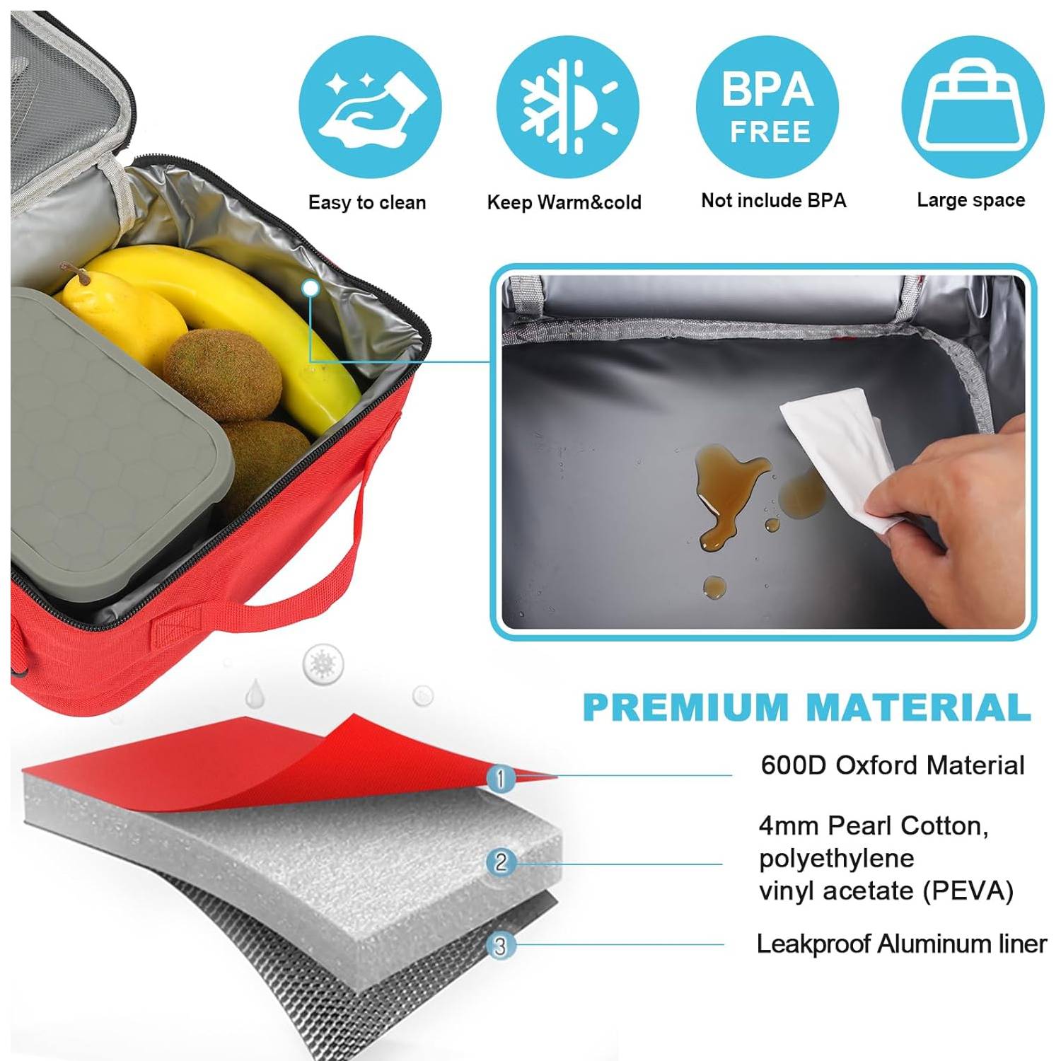 Lonchera Termica Pokeball Para Niños 4