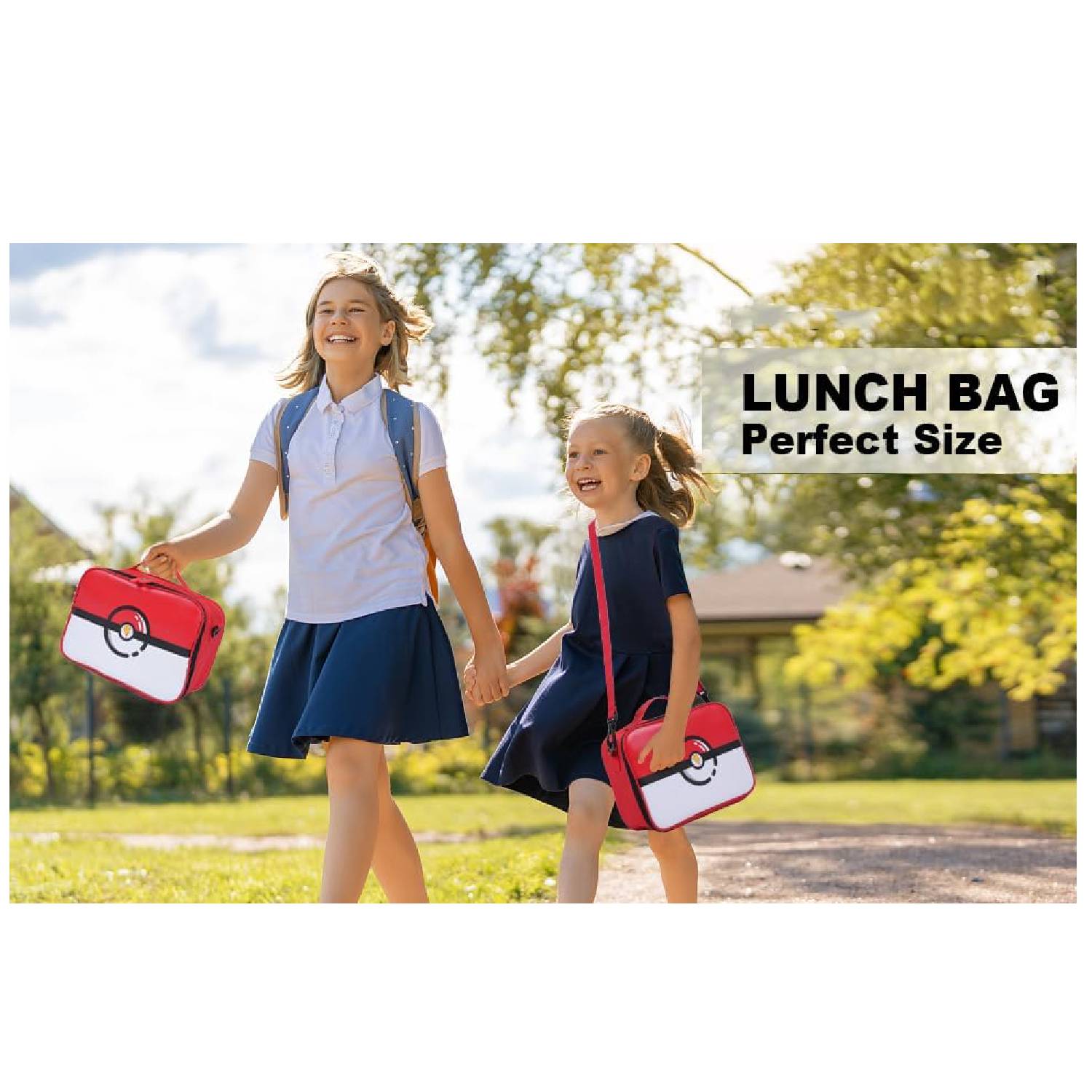 Lonchera Termica Pokeball Para Niños 7