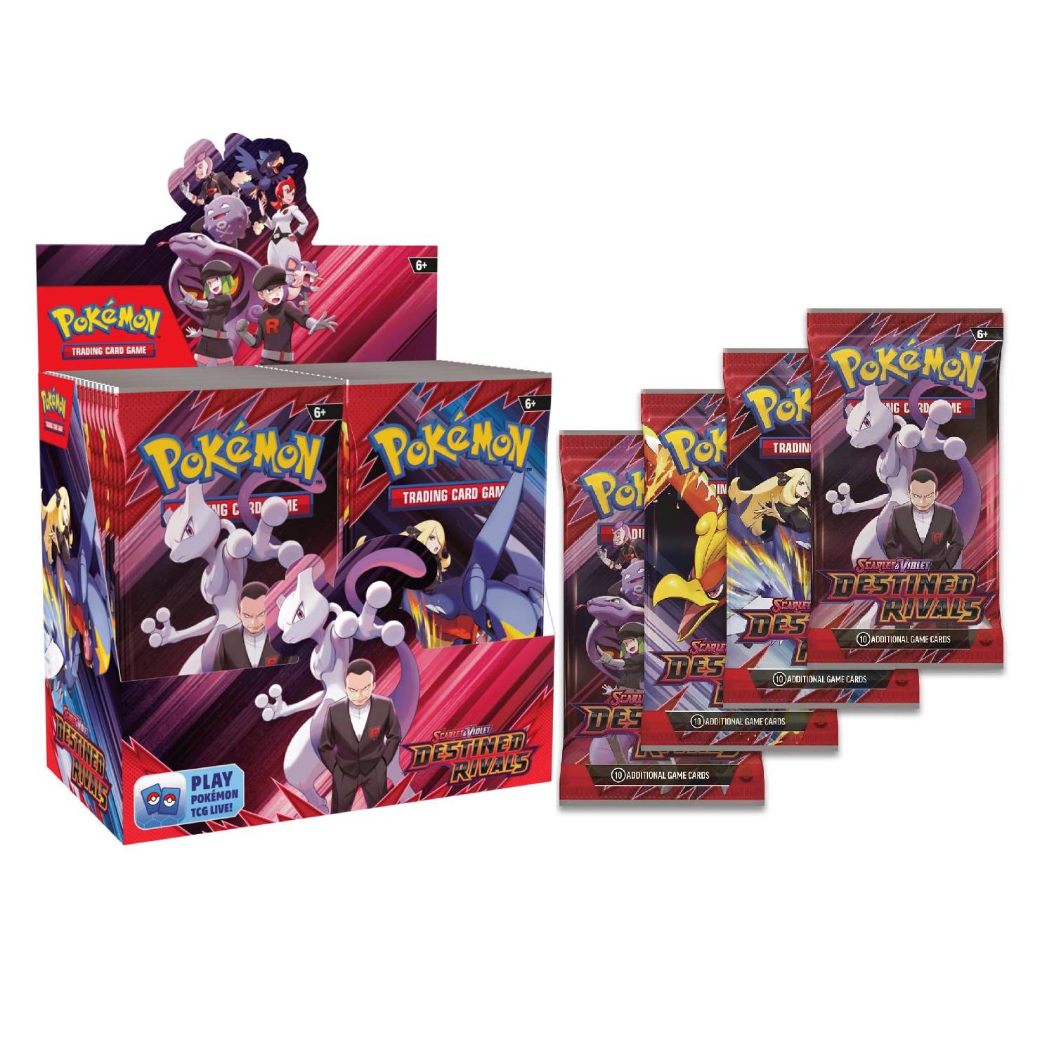 Pokemon TCG Destined Rivals Booster Display Box Ingles 1