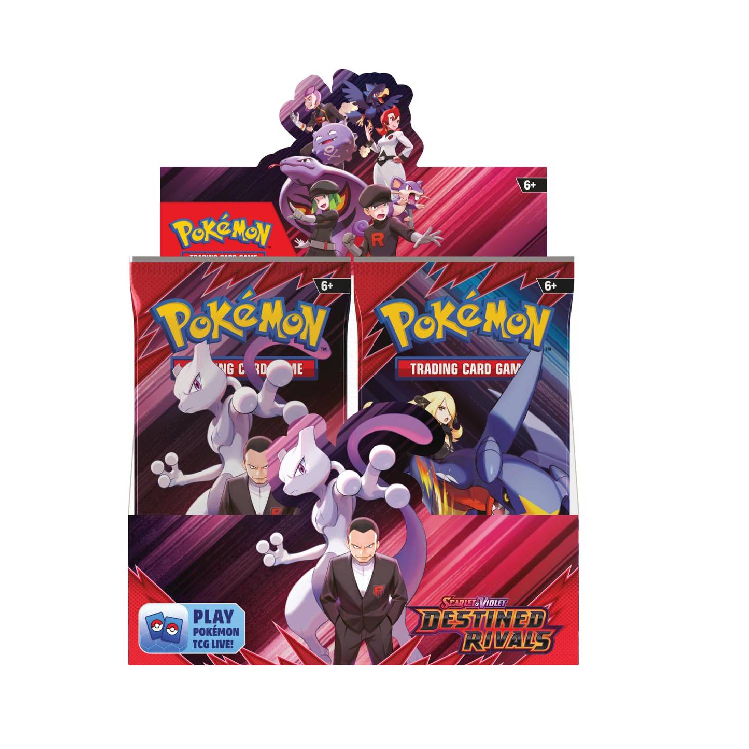 Pokemon TCG Destined Rivals Booster Display Box Ingles 2