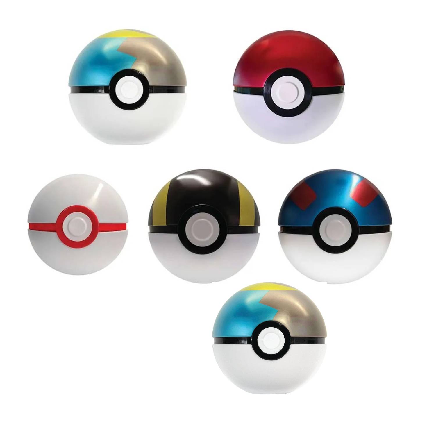 Pokemon TCG Pokeball Tin Set De 6 Ingles 2024 3
