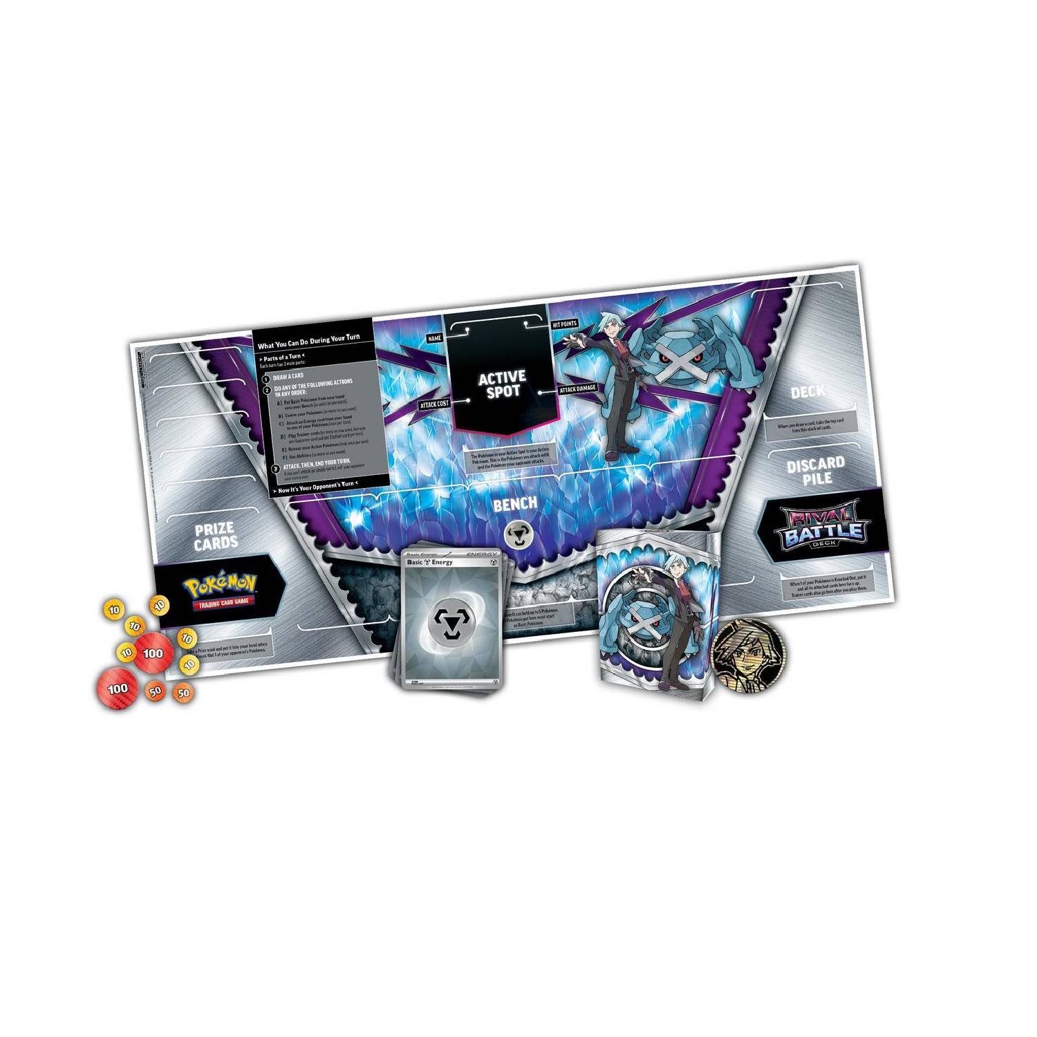 Pokemon TCG Rival Battle Deck Steven Ingles 3