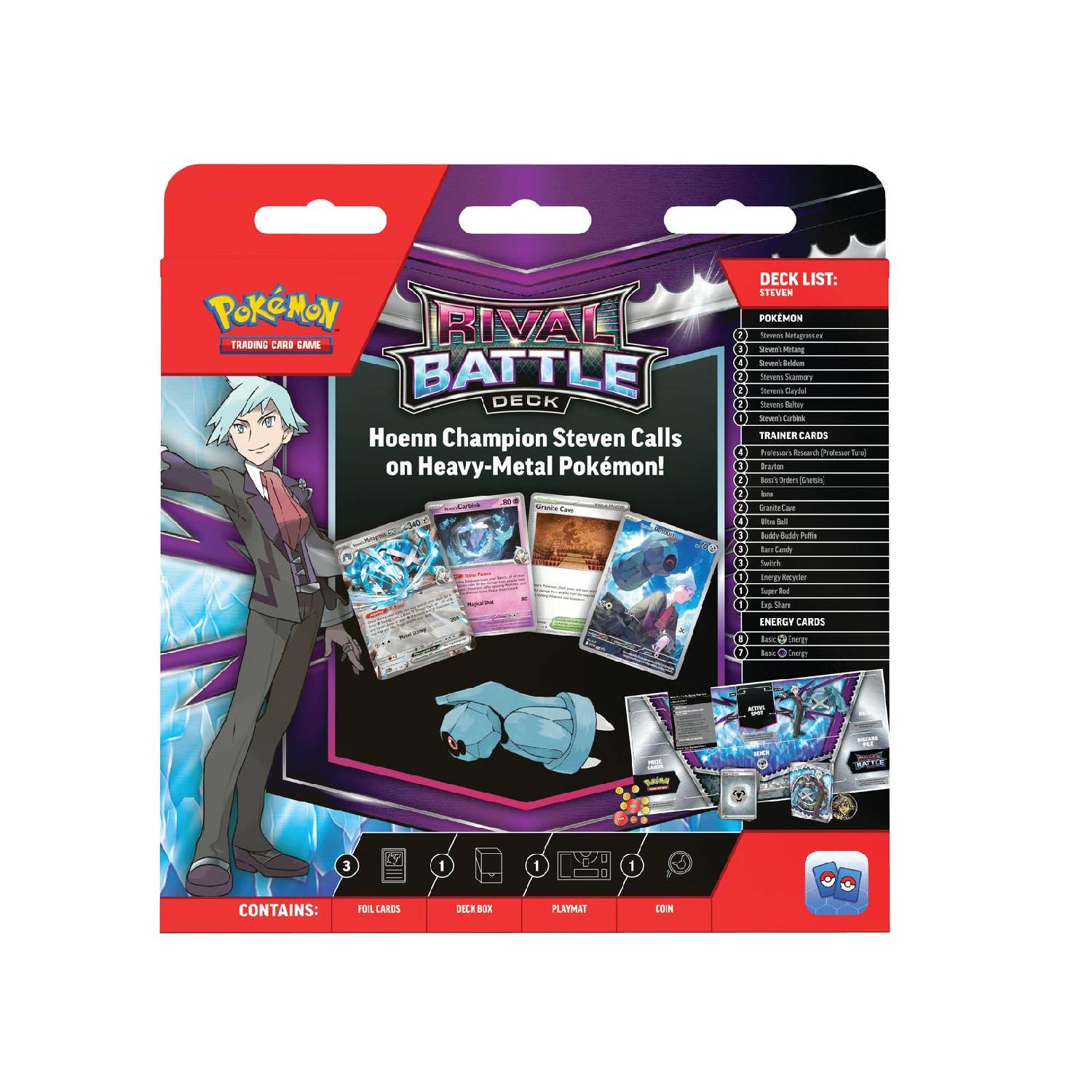 Pokemon TCG Rival Battle Deck Steven Ingles 5