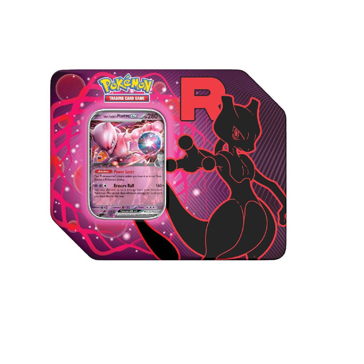 Pokemon TCG Team Rocket Tin Pack 3 Ingles C_uPokemon TCG Team Rocket Tin Pack 3 Ingles C_u 4
