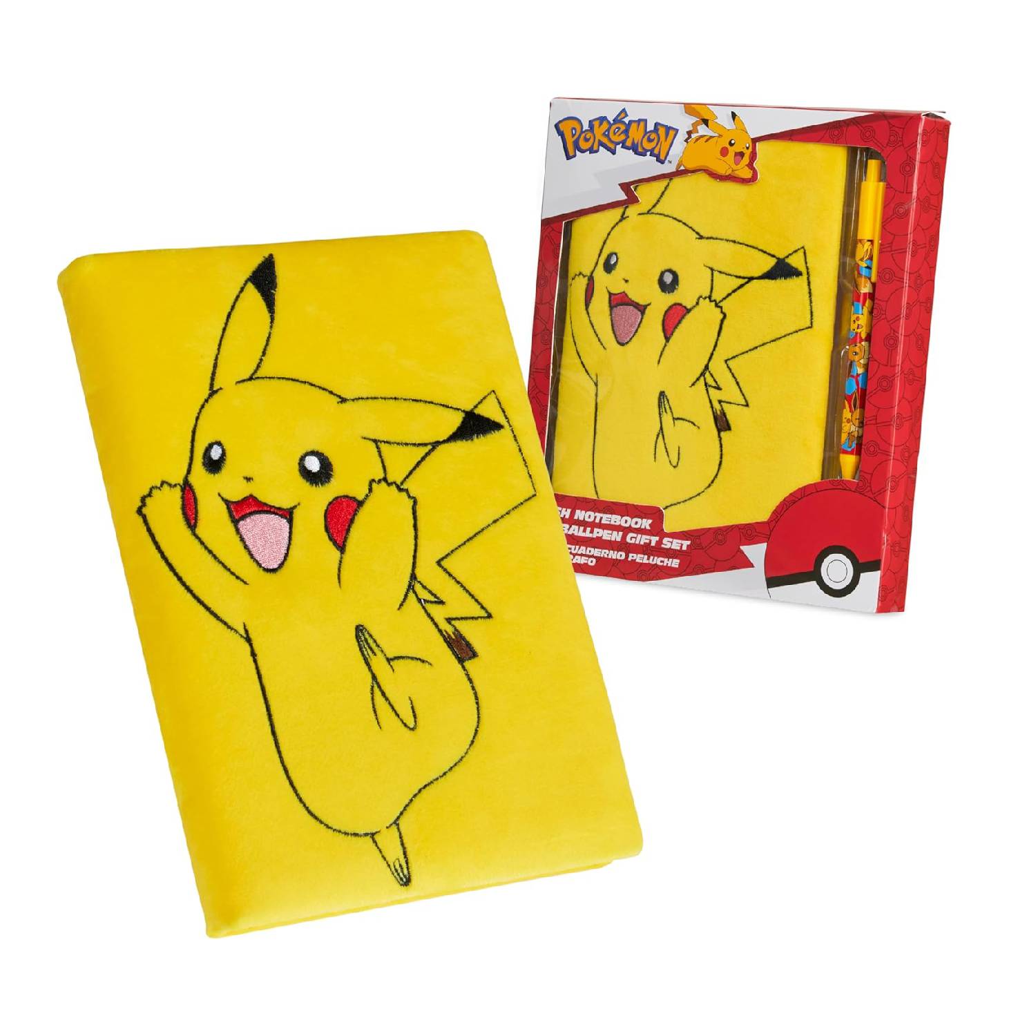 Pokemon Cuaderno Con Bolígrafo Pikachu – PokePeru Store