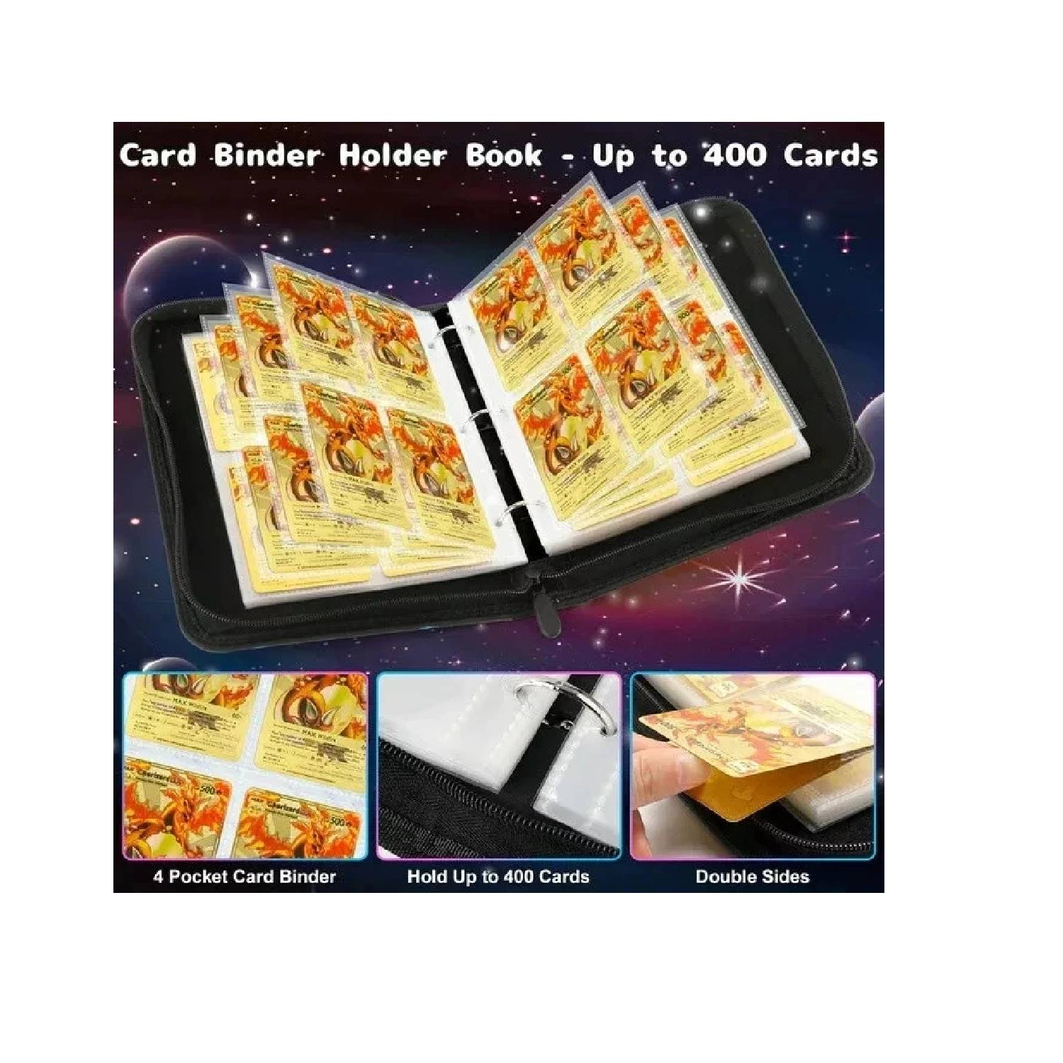 Pokemon Folder 4 Pocket 400 Cartas Charmander 3