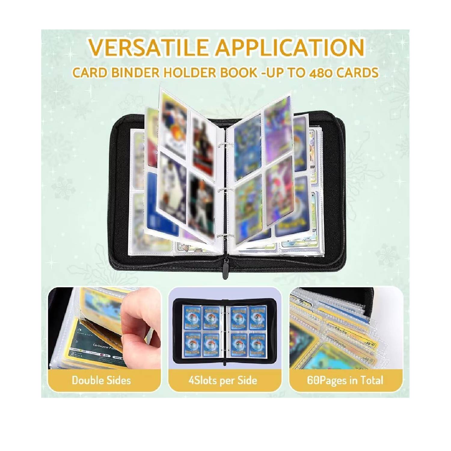 Pokemon Folder 4 Pocket 400 Cartas Game Boy Yellow 4