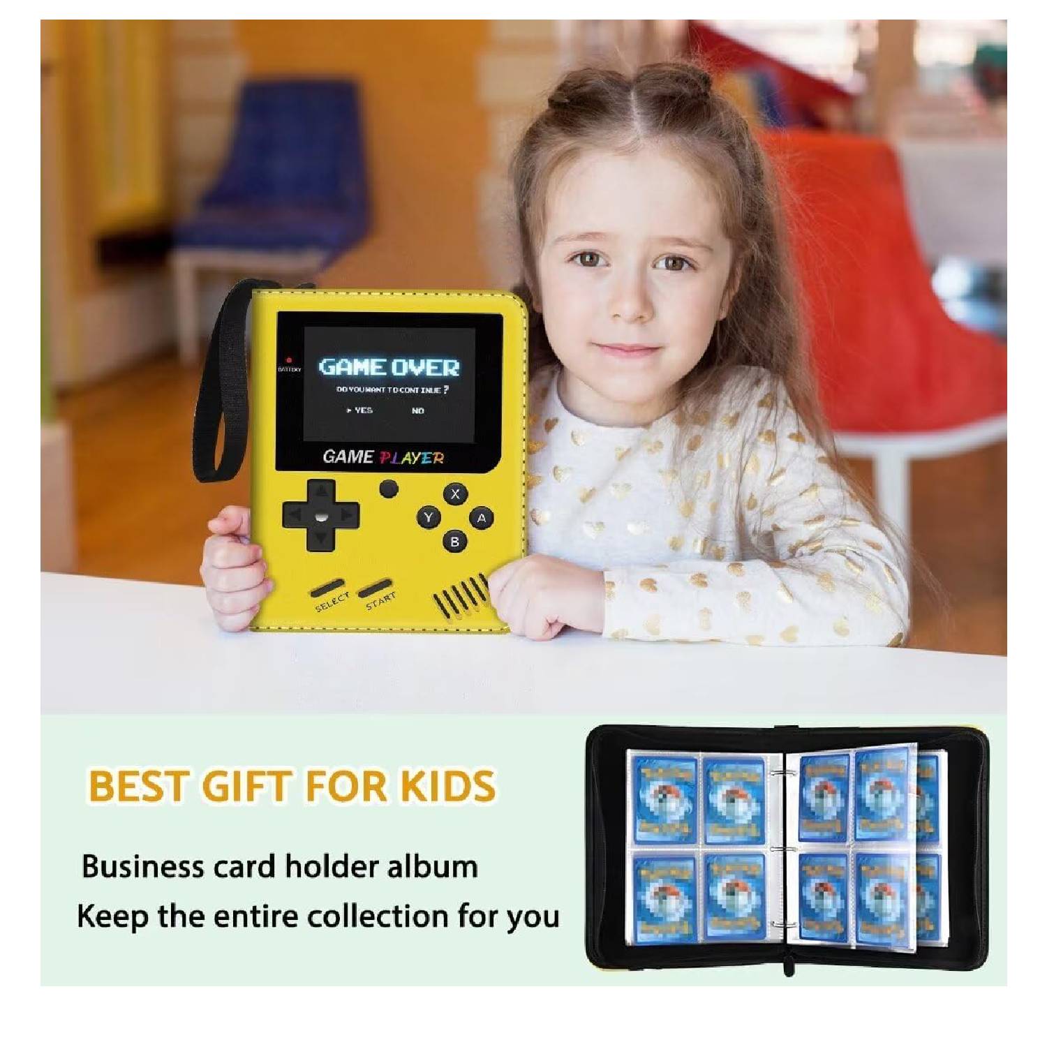 Pokemon Folder 4 Pocket 400 Cartas Game Boy Yellow 6