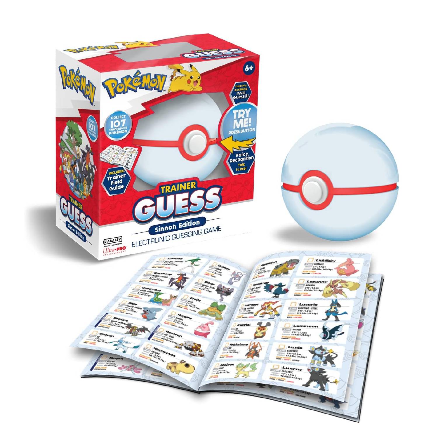 Pokémon Ultra Pro Trainer Guess Sinnoh Toy 1