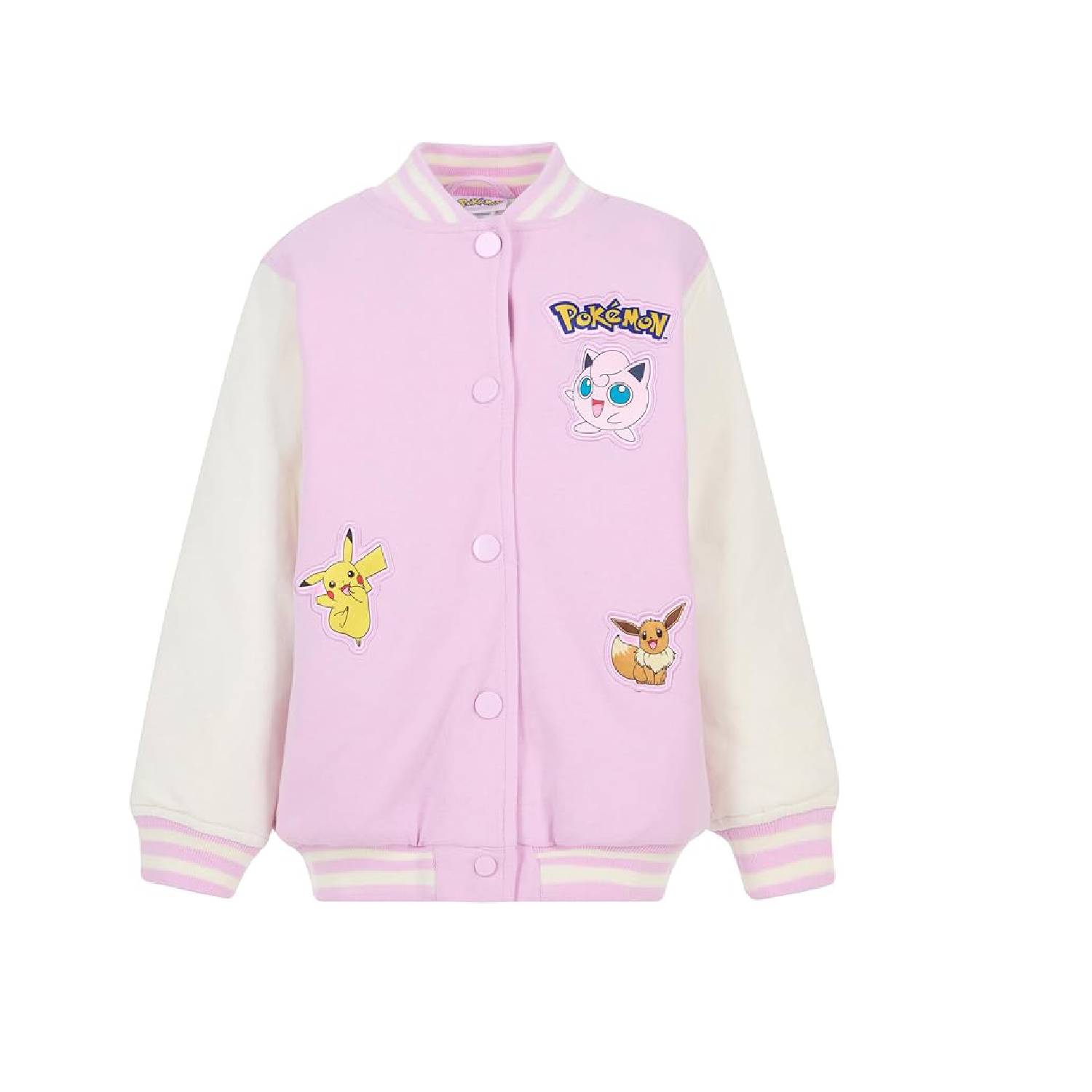 Pokemon Chaqueta Bomber De Felpa Francesa Talla 10-12 1